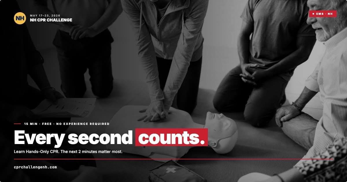 Free CPR Class 5/19/26 | Town of Canterbury NH